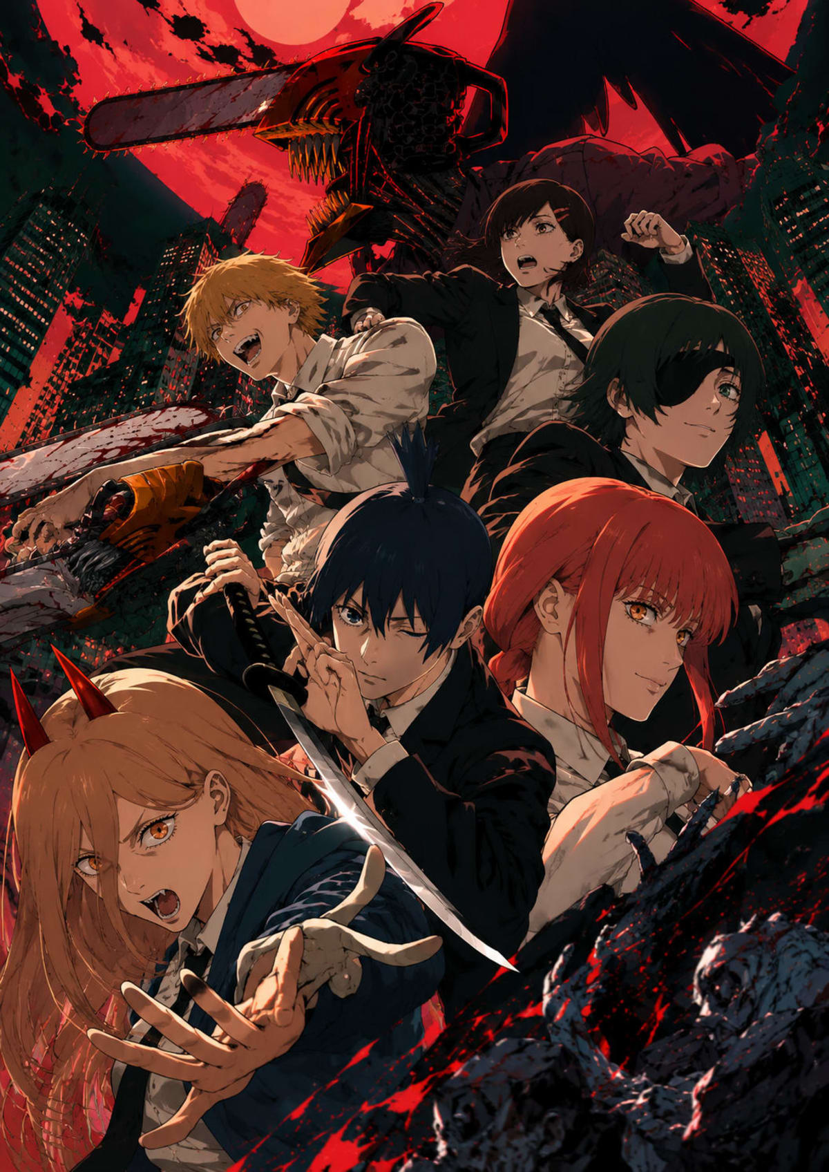 The Devil Hunters | Chainsawman HD  wallpaper High Quality Wallpaper