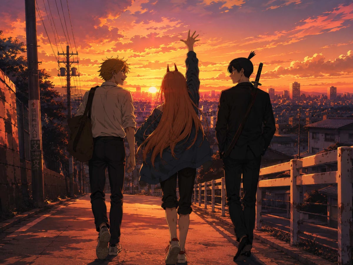 Denji, Power & Aki | Chiansawman Wallpaper High Quality Wallpaper