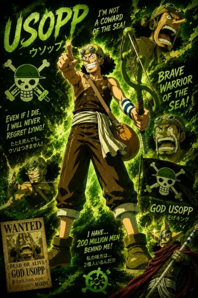 Usopp One Piece Wallpaper HD High Quality Wallpaper