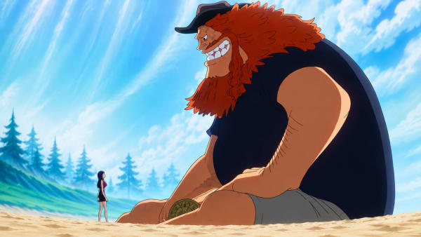 Robin meets Saul One Piece HD High Quality Wallpaper