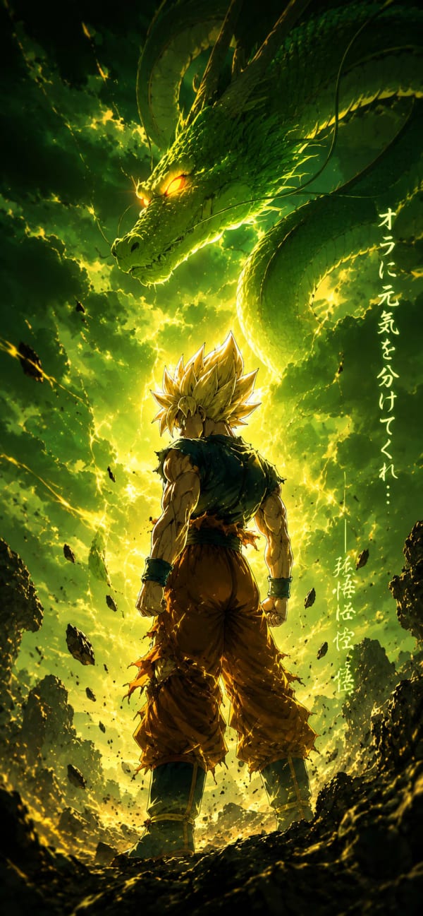 Super Saiyan Goku Anime Wallpaper background for desktop and mobile devices