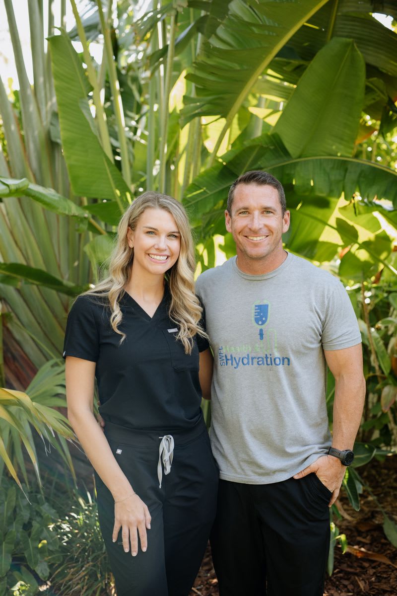 SWFL Health and Hydration team — Kasey Cook RN and nursing staff in Fort Myers, FL