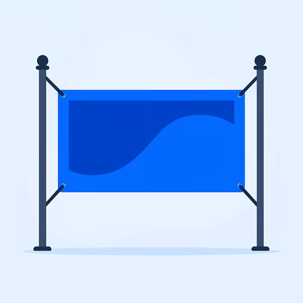 Banner printing — vinyl banner printing for indoor and outdoor use