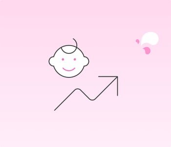Symbole-Courbe-de-croissance-de-bebe