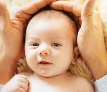 Avec le froid, bébé a la peau sèche