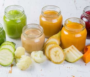 premières recettes purée bébé