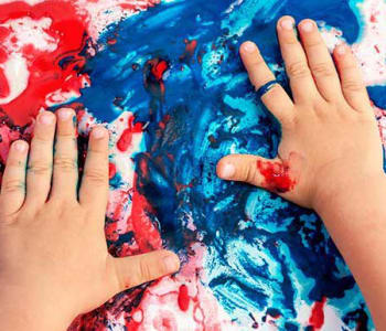 recette peinture maison enfant comestible