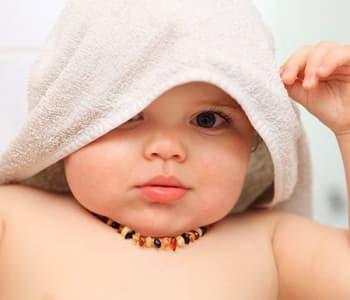 collier ambre bébé poussées dentaires