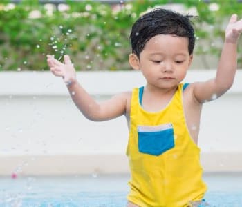 Mon enfant a peur de l'eau