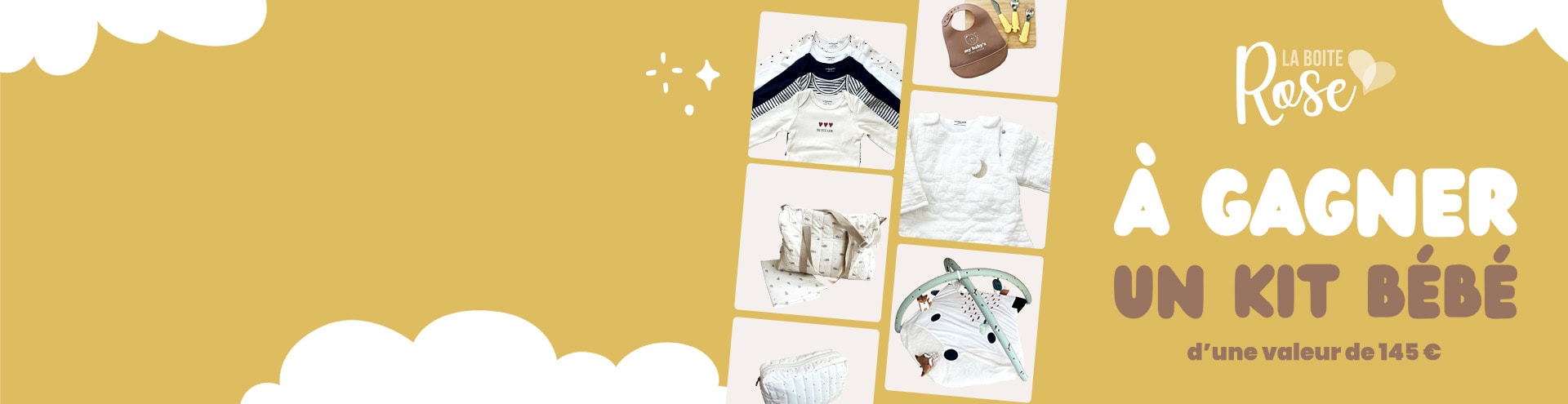 Jeu concours La Boîte Rose ! d’une valeur de 145€ 👶