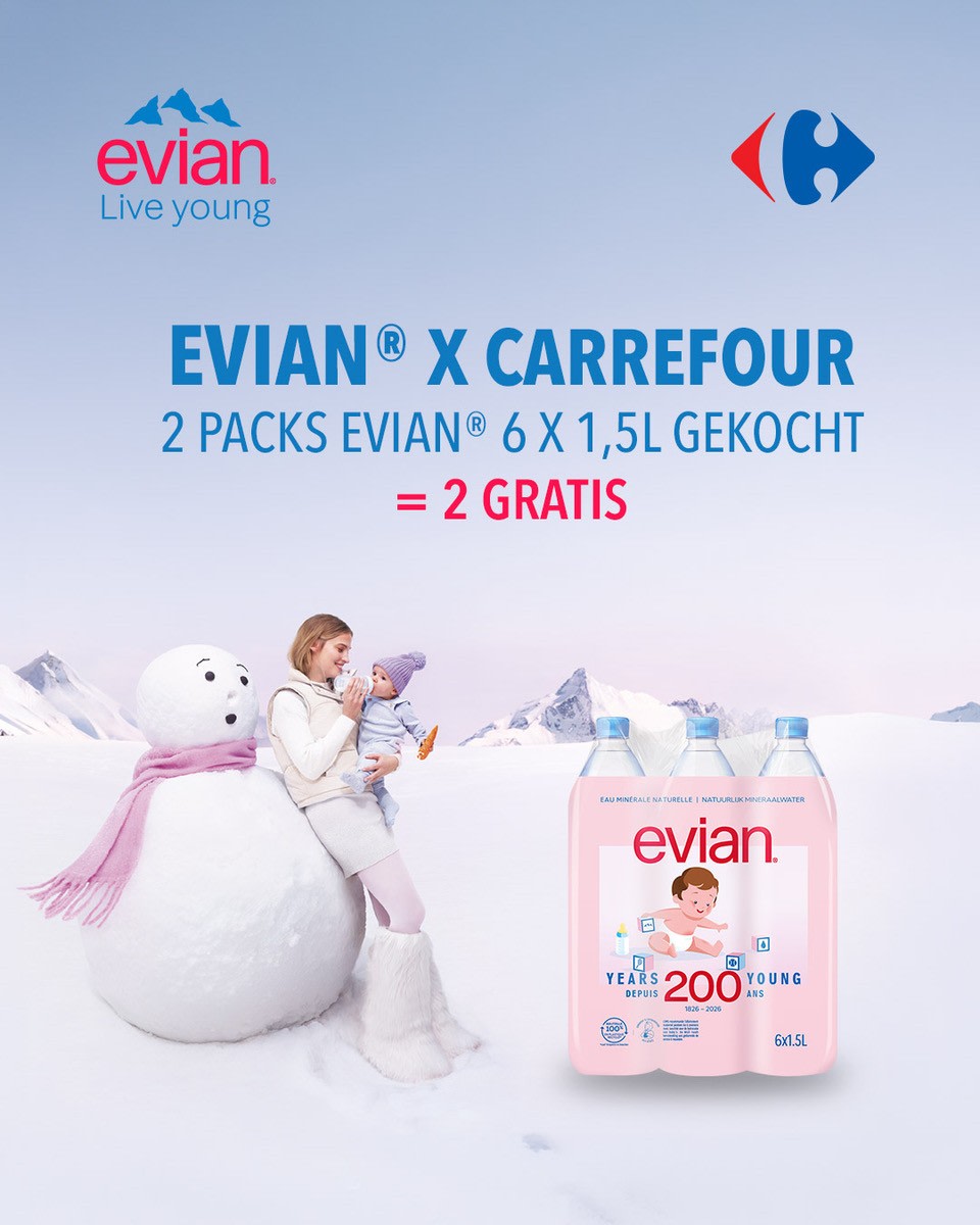 evian x carrefour nl