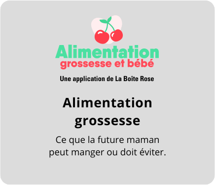 logo application alimentation grossesse