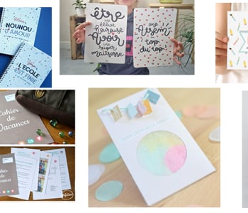 6 printables pour remercier la maîtresse