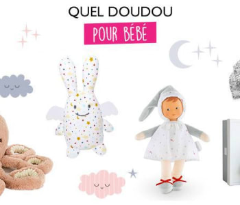 Quel doudou pour bébé : notre sélection !