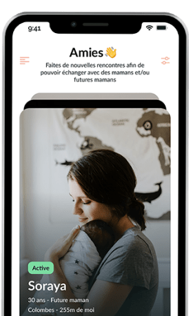 Aperçu de l'application yoomum