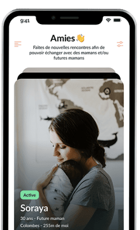 Aperçu de l'application yoomum