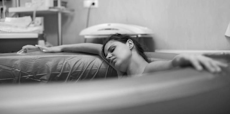 Accoucher dans l'eau