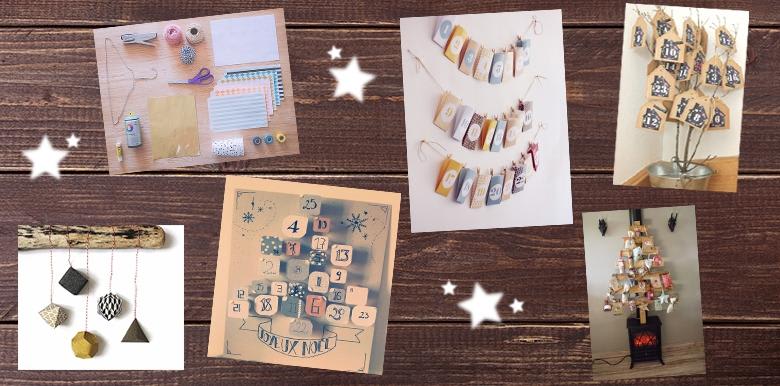 Sélection de DIY de calendriers de l'Avent