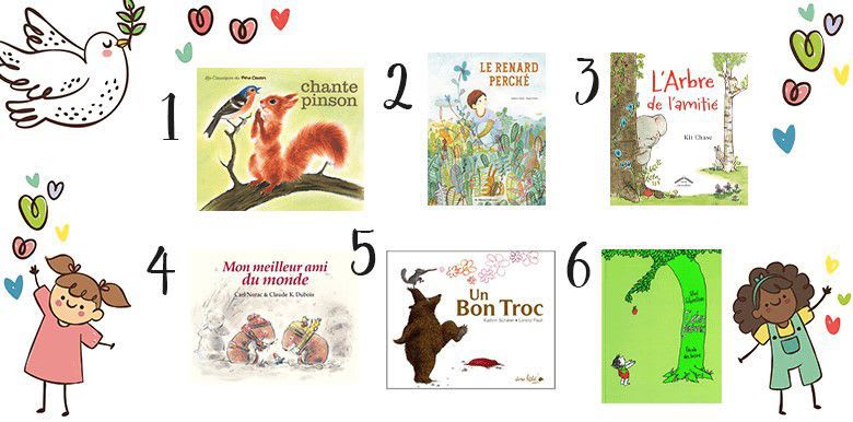 Livres pour enfant : notre sélection sur le thème de l'amitié