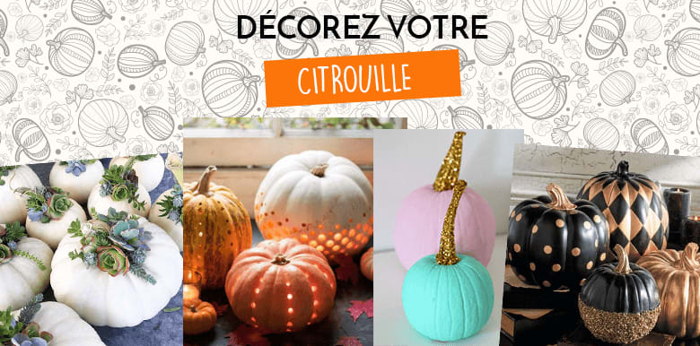 Halloween : déco de citrouilles originales