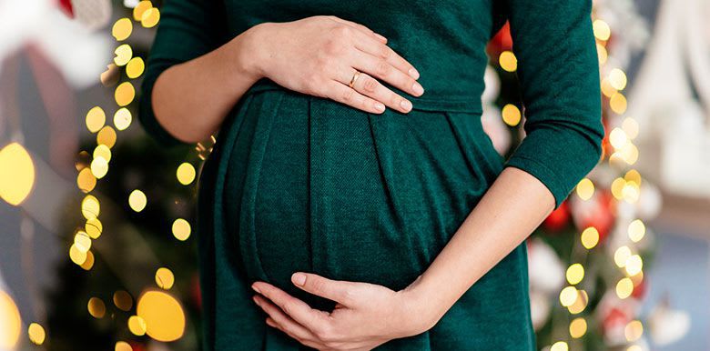 Look de grossesse : canon pour les fêtes