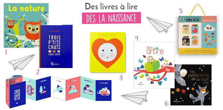 livres à lire dès la naissance