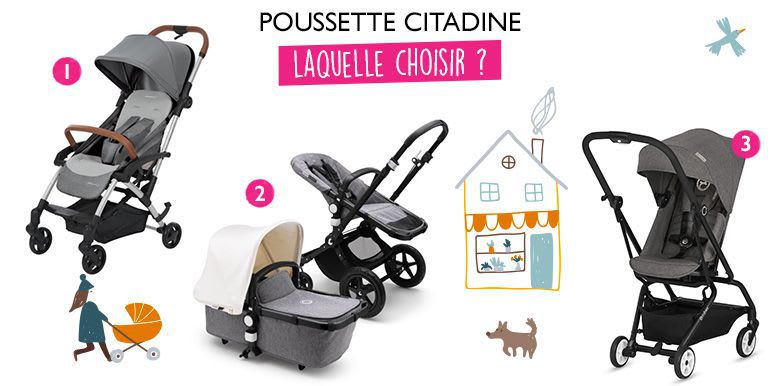 Poussette citadine : laquelle choisir ?