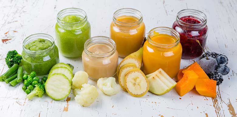 premières recettes purée bébé