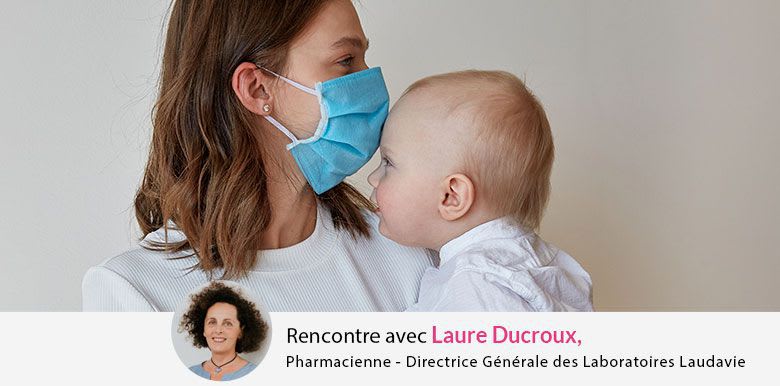 masques bébé maman laudavie