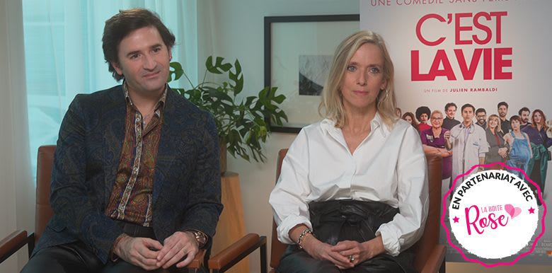 Film "C'est la Vie" : retrouvez l'interview exclusive de Léa Drucker et Nicolas Maury