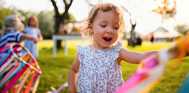 Jeux de plein air pour les 1-3 ans