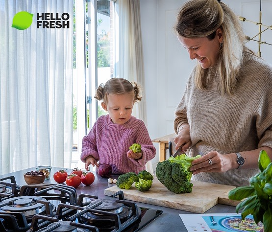 Ervaar het gemak van HelloFresh!