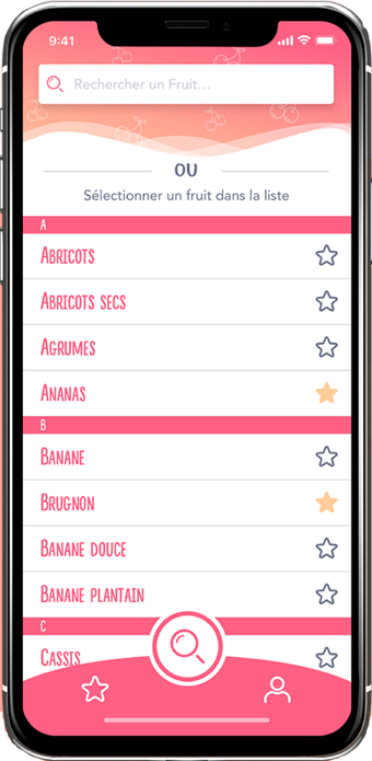 application alimentation grossesse