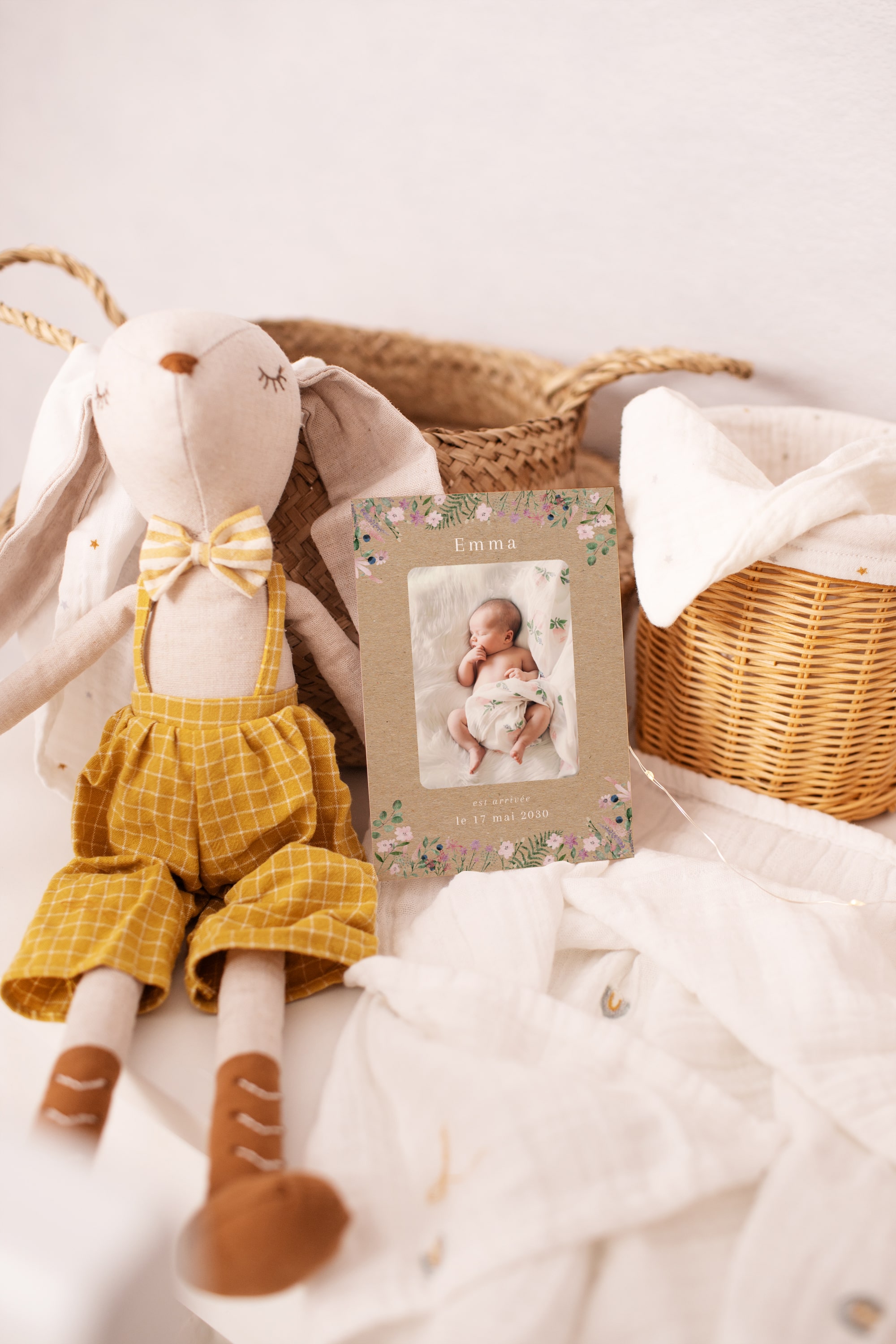Faire-part de naissance original Pippacorner