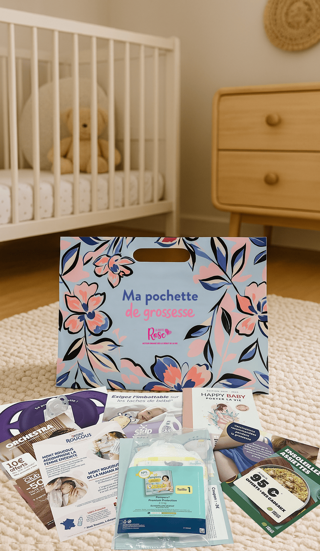 Ma pochette de grossesse - La Boite Rose
