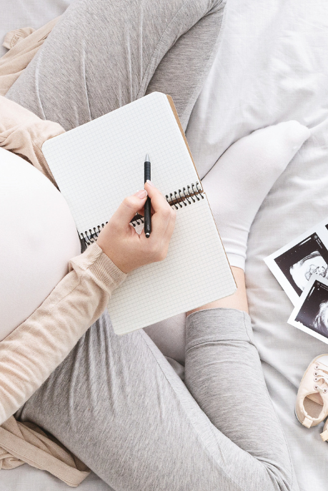maman prepare son projet de naissance