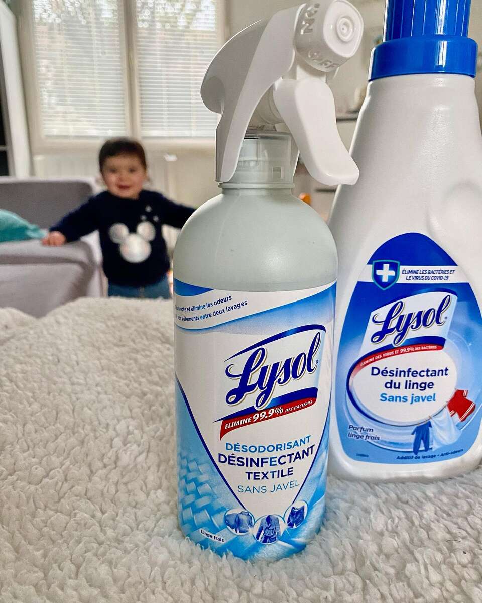 Avis désinfectants Lysol