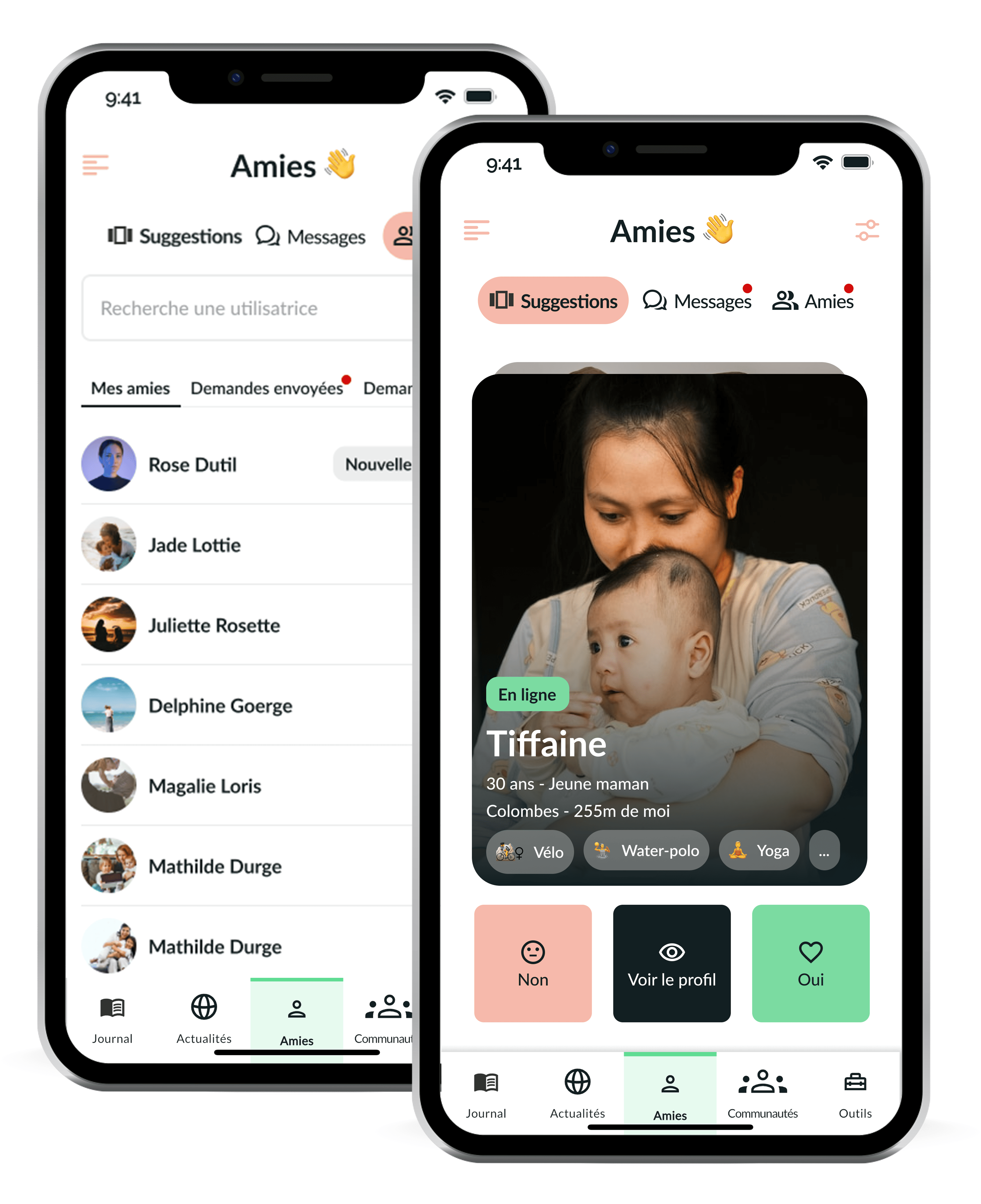 Application YooMum! - Rencontre entre mamans