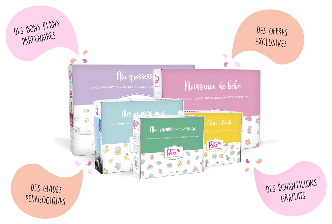 Tous les coffrets gratuits la boîte rose