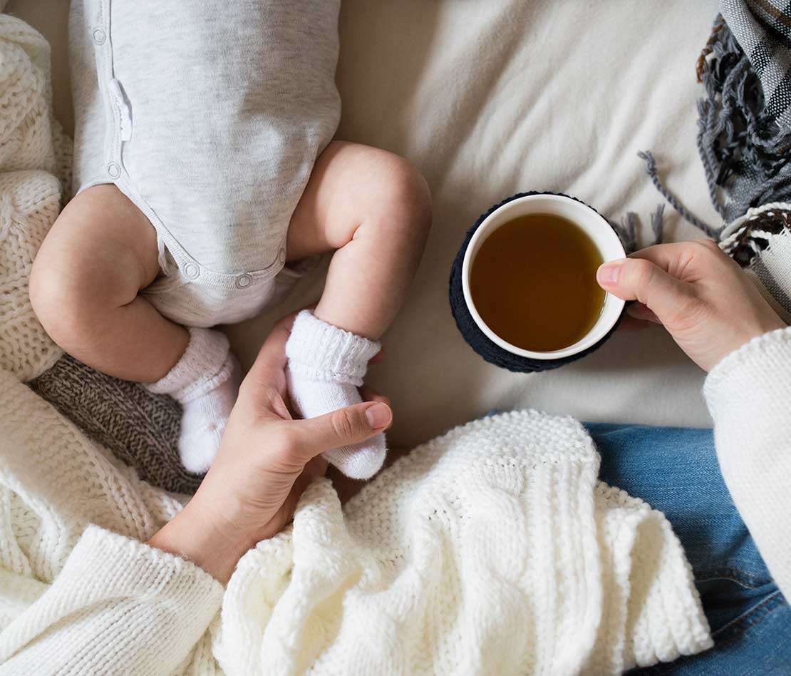 Une tisane améliorer la digestion et le sommeil de bébé.