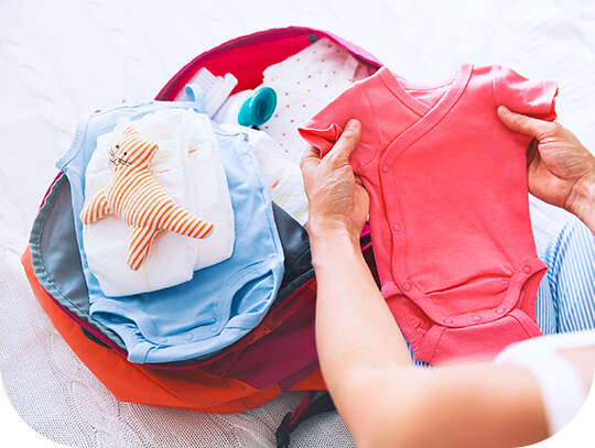 Le trousseau de naissance bébé, qu'emporter à la maternité