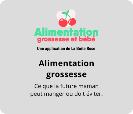 logo application alimentation grossesse