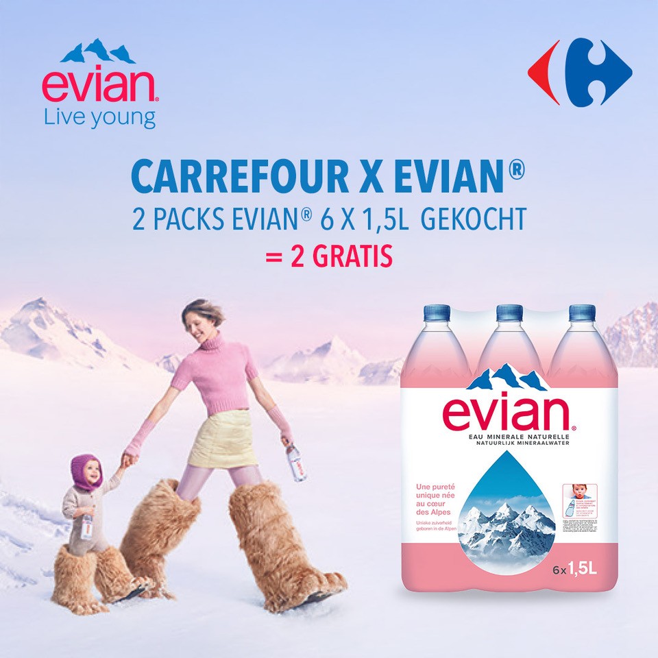 Promo Carrefour Evian