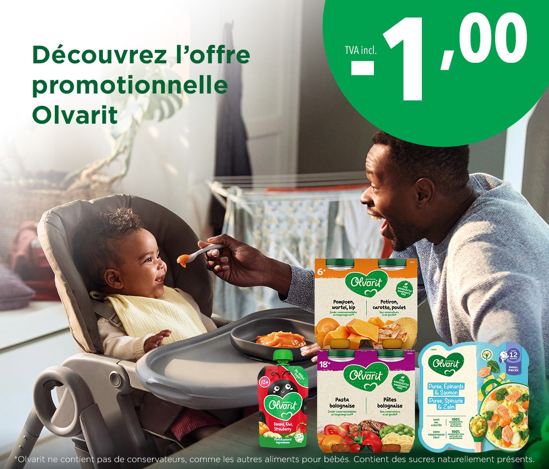 Promotion Olvarit 1€