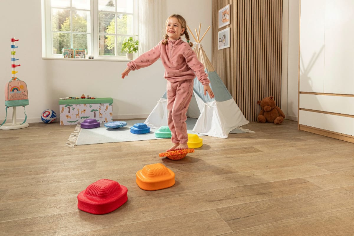Jeux d'équilibre pour exercer la coordination