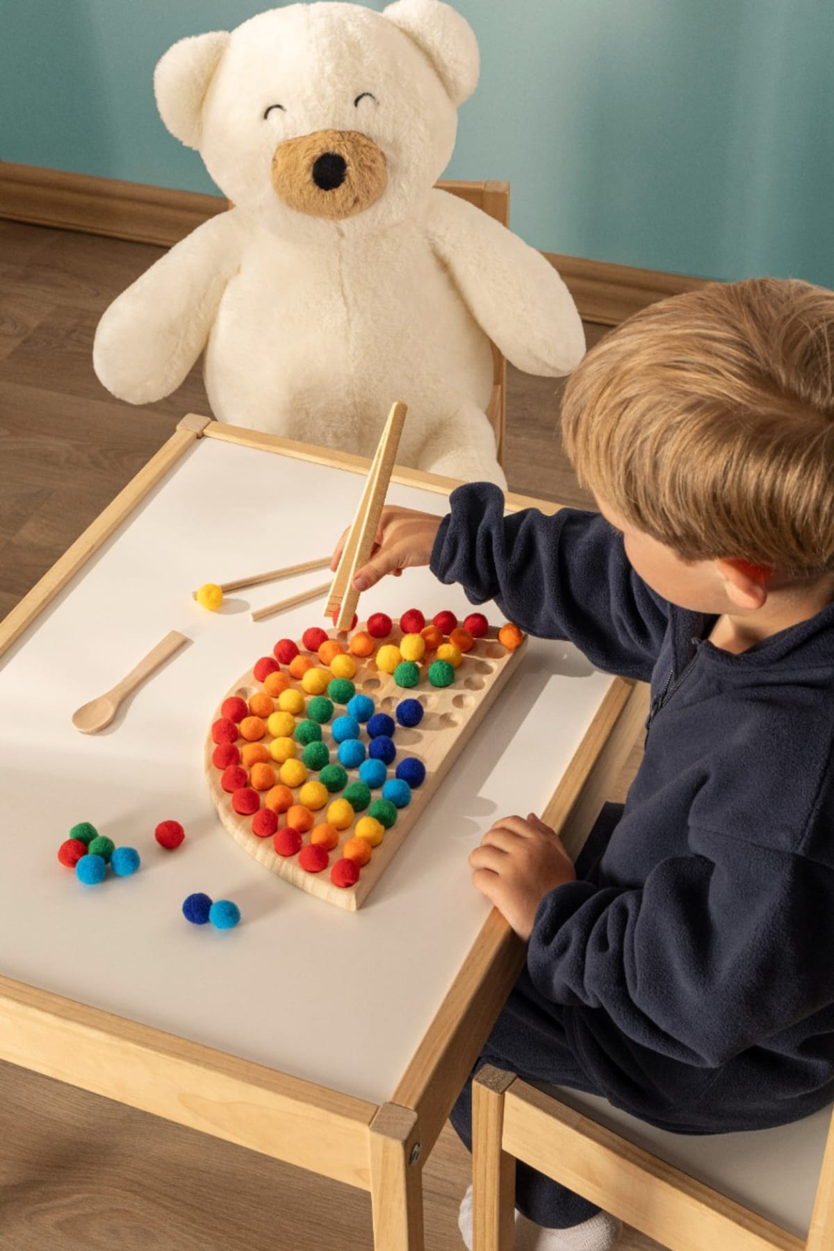 Jeux de précision et de reconnaissance des couleurs