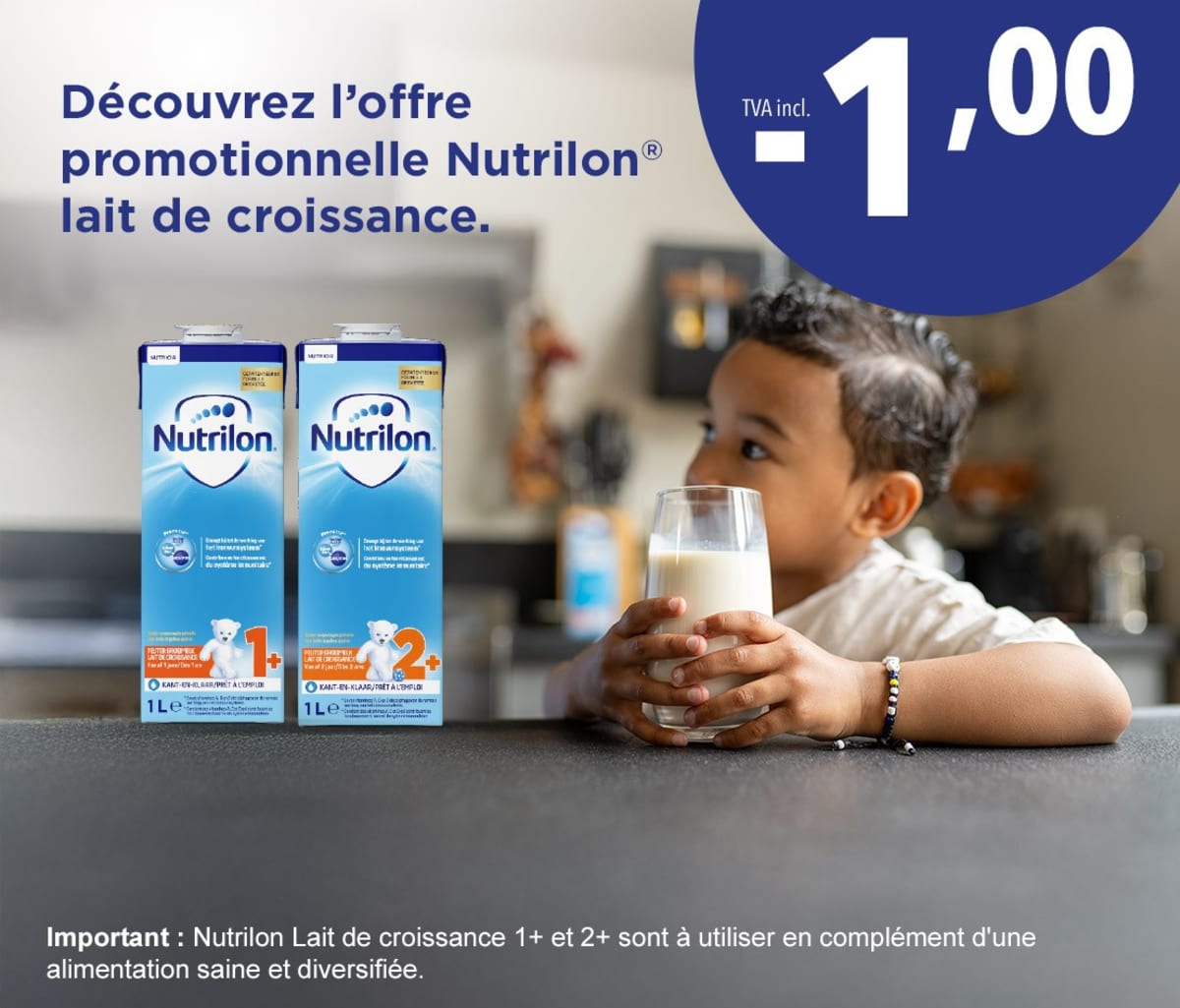 Promotion Nutrilon 1€