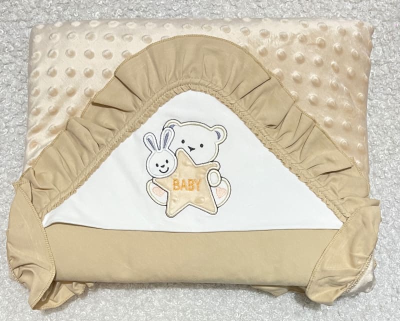 COLCHA BURBUJA - beige