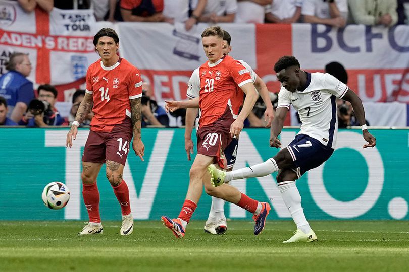 Info Main Bola Rapor Pemain Inggris Saat Singkirkan Swiss dari Euro 2024: Duel Bellingham-Foden Oke, Saka Sang Pahlawan!