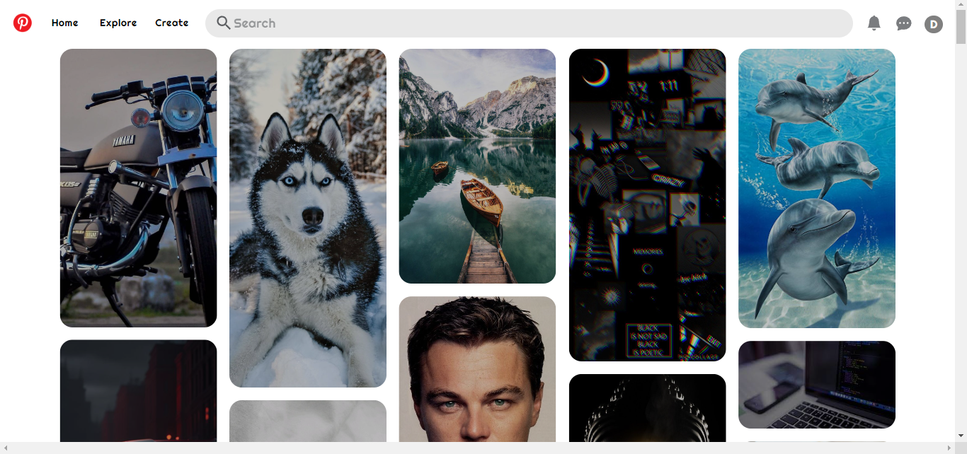 Pinterest Clone